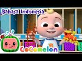 Turun di Stasiun Kota🚉 | CoComelon Bahasa Indonesia - Lagu Anak Anak | Nursery Rhymes