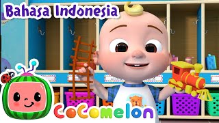 Turun di Stasiun Kota🚉 | CoComelon Bahasa Indonesia - Lagu Anak Anak | Nursery Rhymes