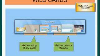 Matching Conditions in SQL Where Clause - Part 1 - SQL LESSON 21