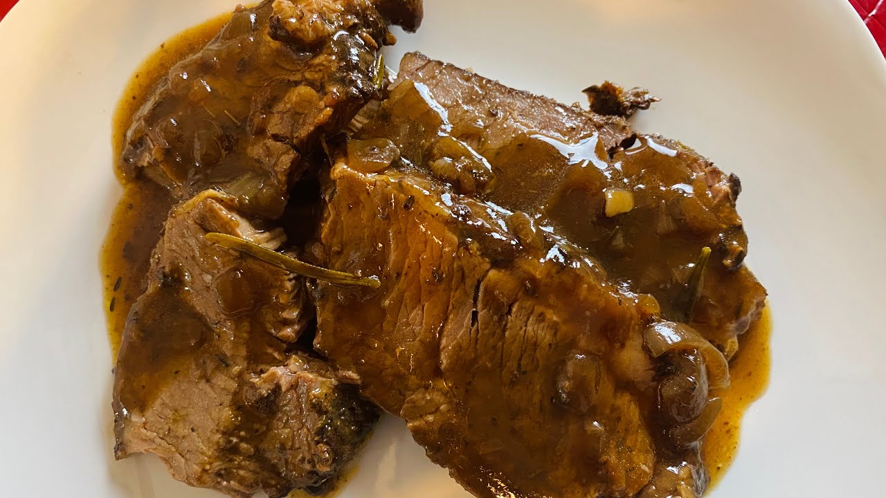 Rosh Hashanah‼️ Oven Red Wine Braised Beef Brisket with Gravy YouTube
