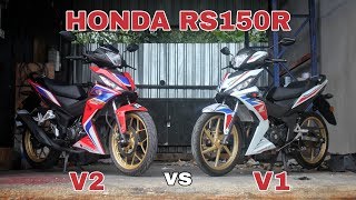 HONDA RS150R V1 vs V2 Malaysia | Perbezaan Ketara