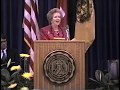 April 7, 1992 - Margaret Thatcher Ubben Lecture at DePauw University (Complete)