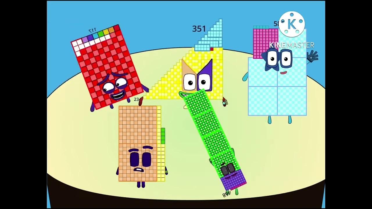 Numberblock Bands Throughout The Channel Numberblocks Band Collab