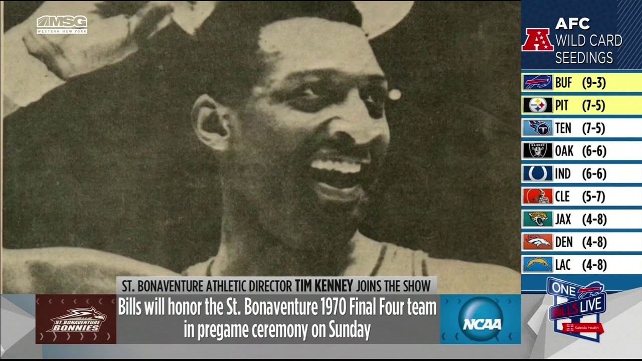 St. Bonaventure AD Tim Kenney on One Bills Live YouTube