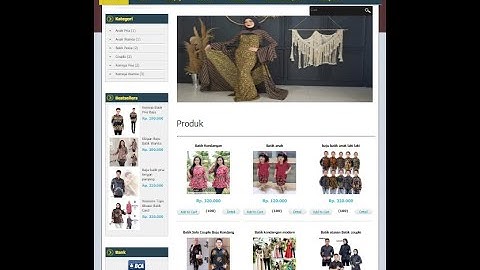 24-Source Code Toko Online PHP Native dan Mysql