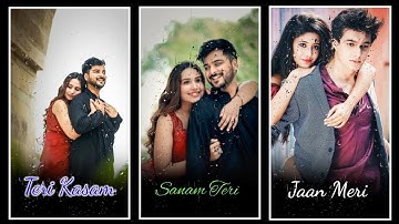 Trending Raindrop Lyrics Video Editing | Rain Drop Black Screen Effect | Kinemaster Tutorial