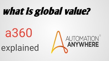 What is Global Value in Automation Anywhere? Explained!