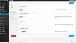 Delicato Wordpress Theme | Set Header and Footer Slider
