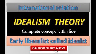 idealism international relations theory