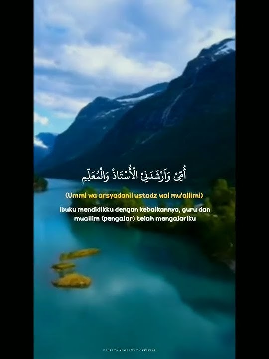 story wa sholawat 30 detik ll Sholawat qod anshoha