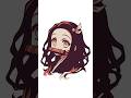 Nezuko Cute 2D Animation 🌸 | Demon Slayer #Shorts