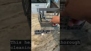 How to properly place your silverware in the dishwasher. #appliances #homeappliaces #kitchencleaning