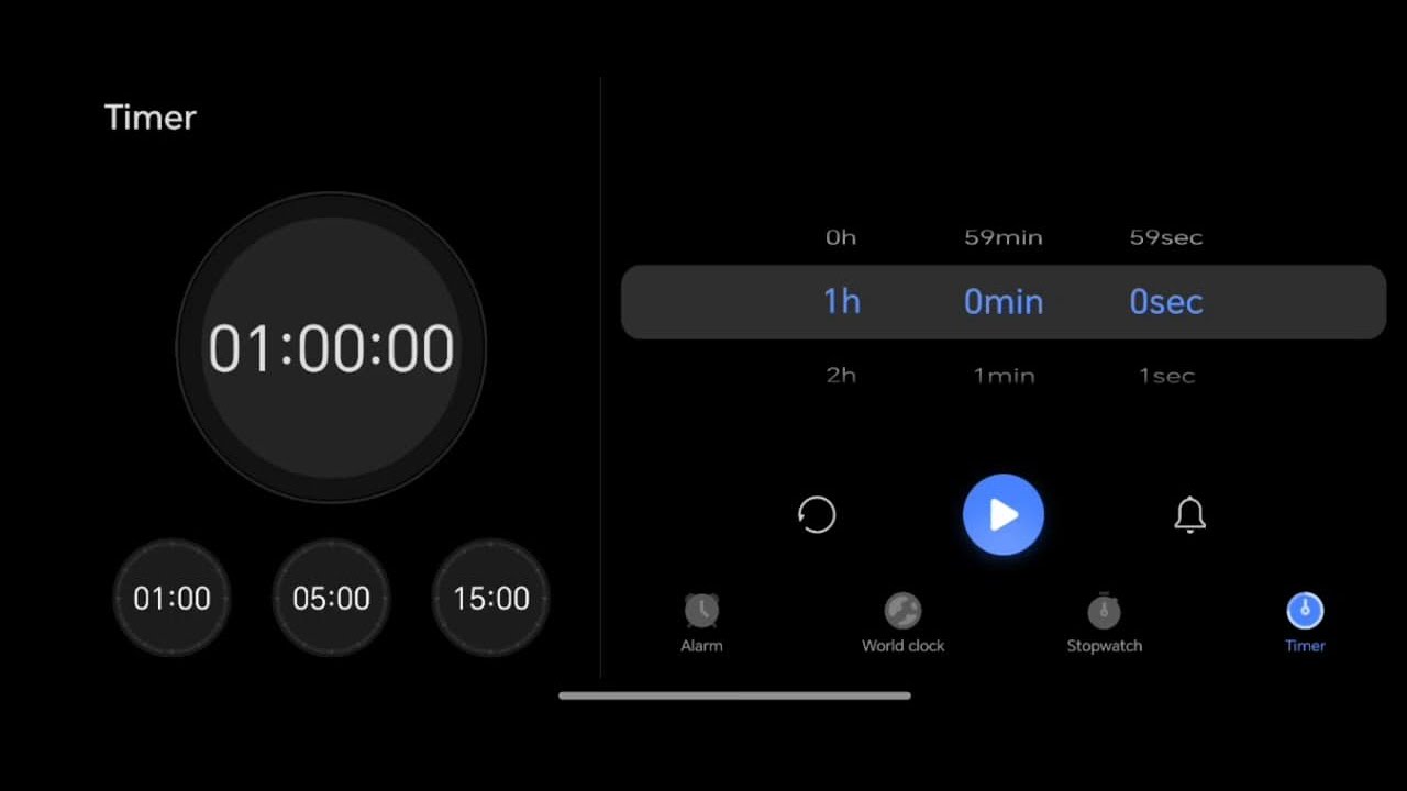 📚 1:00:00 Hour Timer ⏱️ | Study, Focus & Productivity | No Distractions ...
