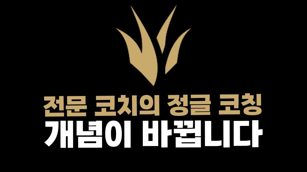 정글의 개념이 바뀝니다. 정글 피드백 강의