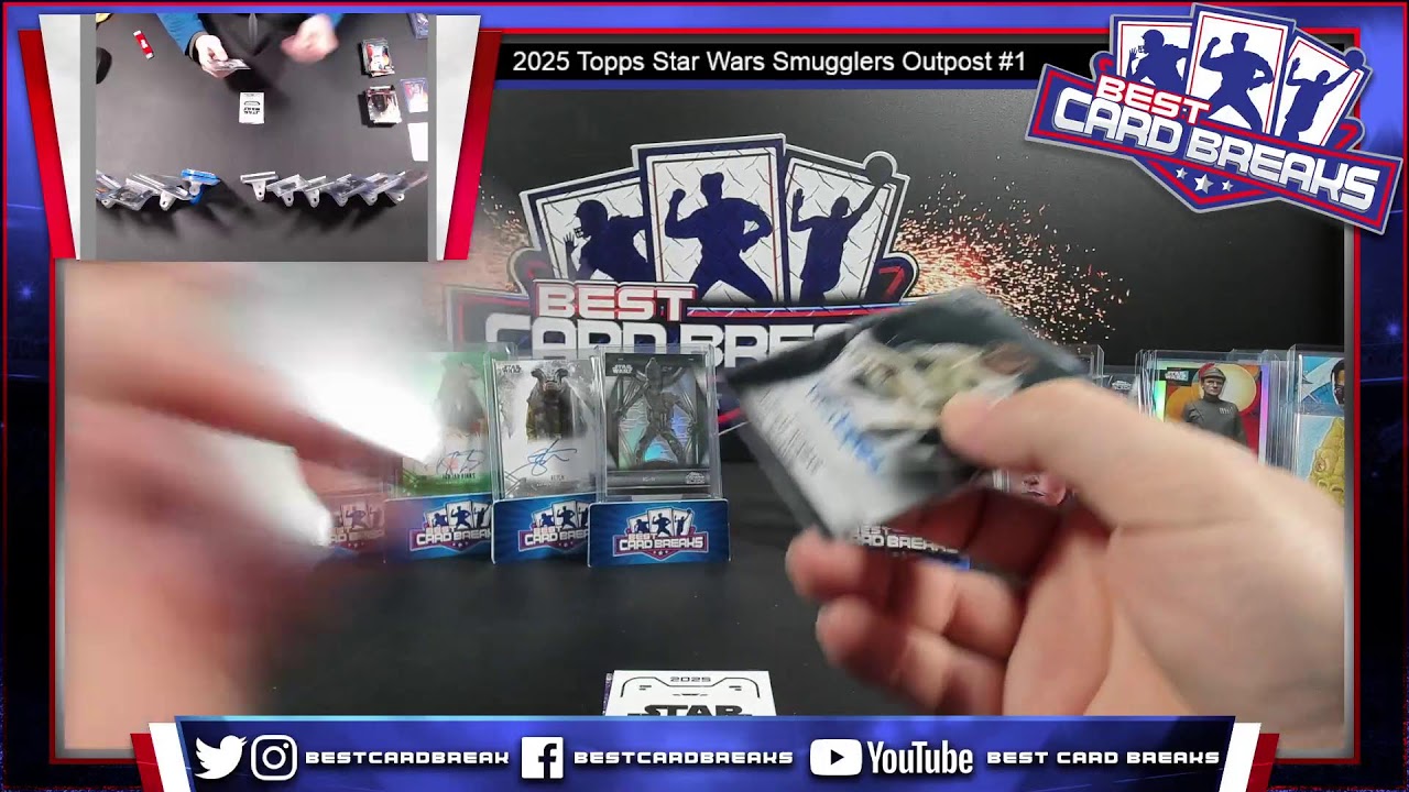 2025 Topps Star Wars Smugglers Outpost #1 - 6 Box Case Pick Your Character- 3/19/26