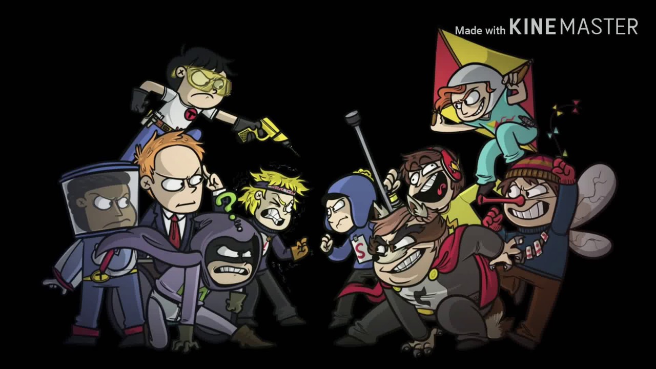 South park: The Fractured but whole - Freedom pals vs Coon and friends - Hero Of Our Time - AMV