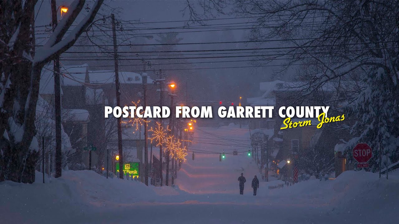 Postcard from Garrett County, MD (Storm Jonas) - YouTube