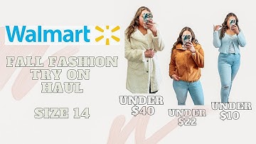HUGE CURVY WALMART FALL TRY ON HAUL | JACKETS, SHACKETS, SWEATERS, LOUNGE WEAR, ACCESSORIES + MORE