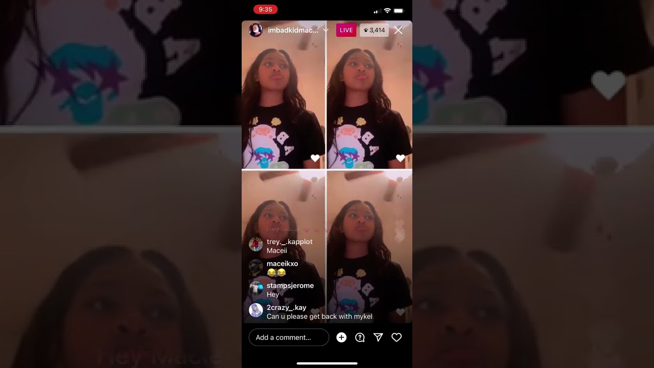 BadKidMacei || Instagram Live || 1/16/22