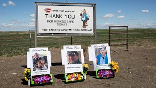 Roadside memorial honors 3 Tri-Cities Tyson plant workers who died of COVID-19