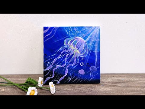 Cara Gambar Jellyfish