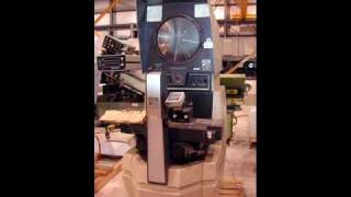 USED OGP MODEL XL14S HORIZONTAL BEAM OPTICAL COMPARATOR,
