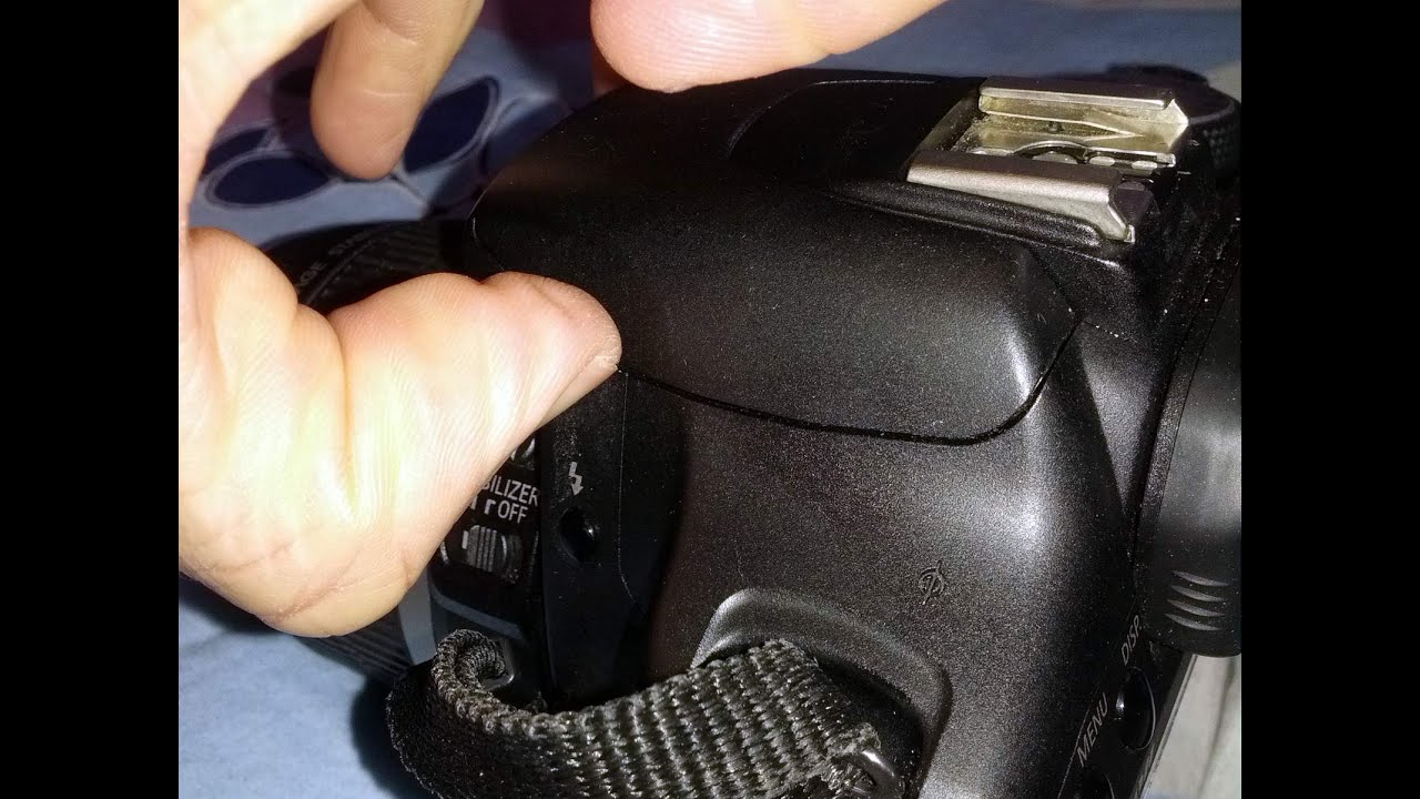 CANON 550D/REBEL T2i Step By Step Repair/Replace Top Flash Unit. YouTube