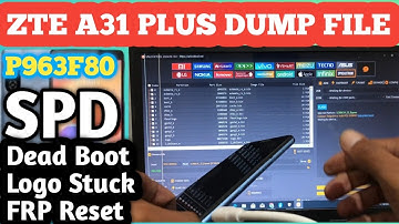ZTE Blade A31 Plus CPU Unisco Sc9863a Dump File | Zte A31 Plus Logo Stuck Dead Boot Repair firmware