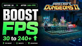 Minecraft Dungeons II – MAX FPS & VISIBILITY : The ULTIMATE PC Guide!