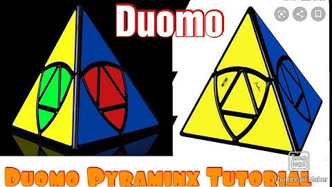 Qiyi Duo Pyraminx Rubik Cube Tutorial