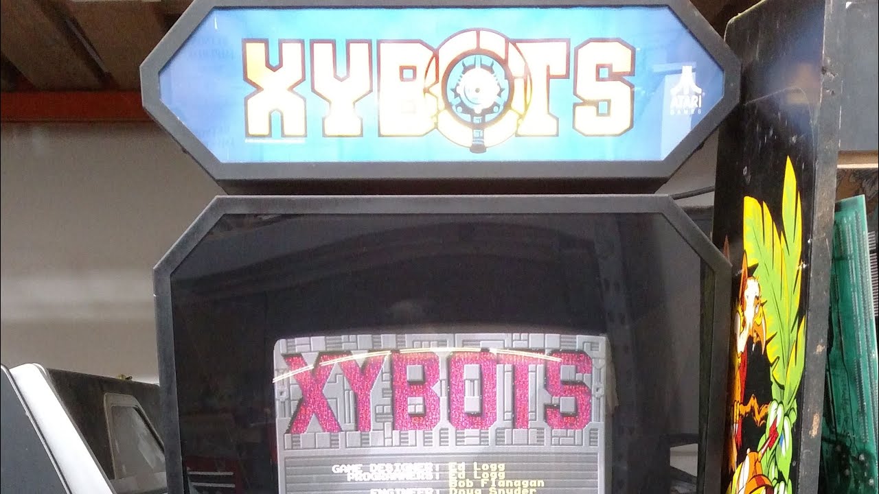 XYBOTS (1987) Arcade Game by Atari YouTube