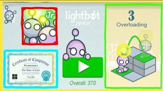 Celebrity Lightbot Jr Coding Puzzles - OVERLOADING Level 8 Profile