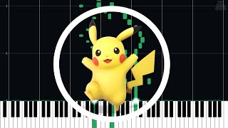 Pikachu's Beach - Pokémon Yellow Version - Intermediate Piano Tutorial screenshot 5