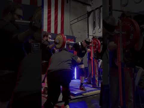 2024 USAPL Intrepid Classic 3rd attempt 446 #powerlifting #squat