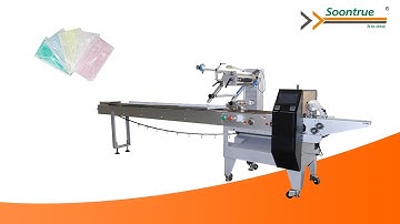 Packing machine SZ180 with ear loop folding machine(1piece)-Soontrue Machinery