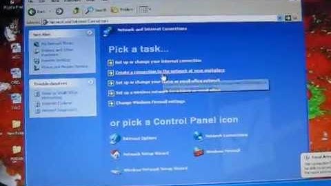 IP Address Setup in WIndows XP
