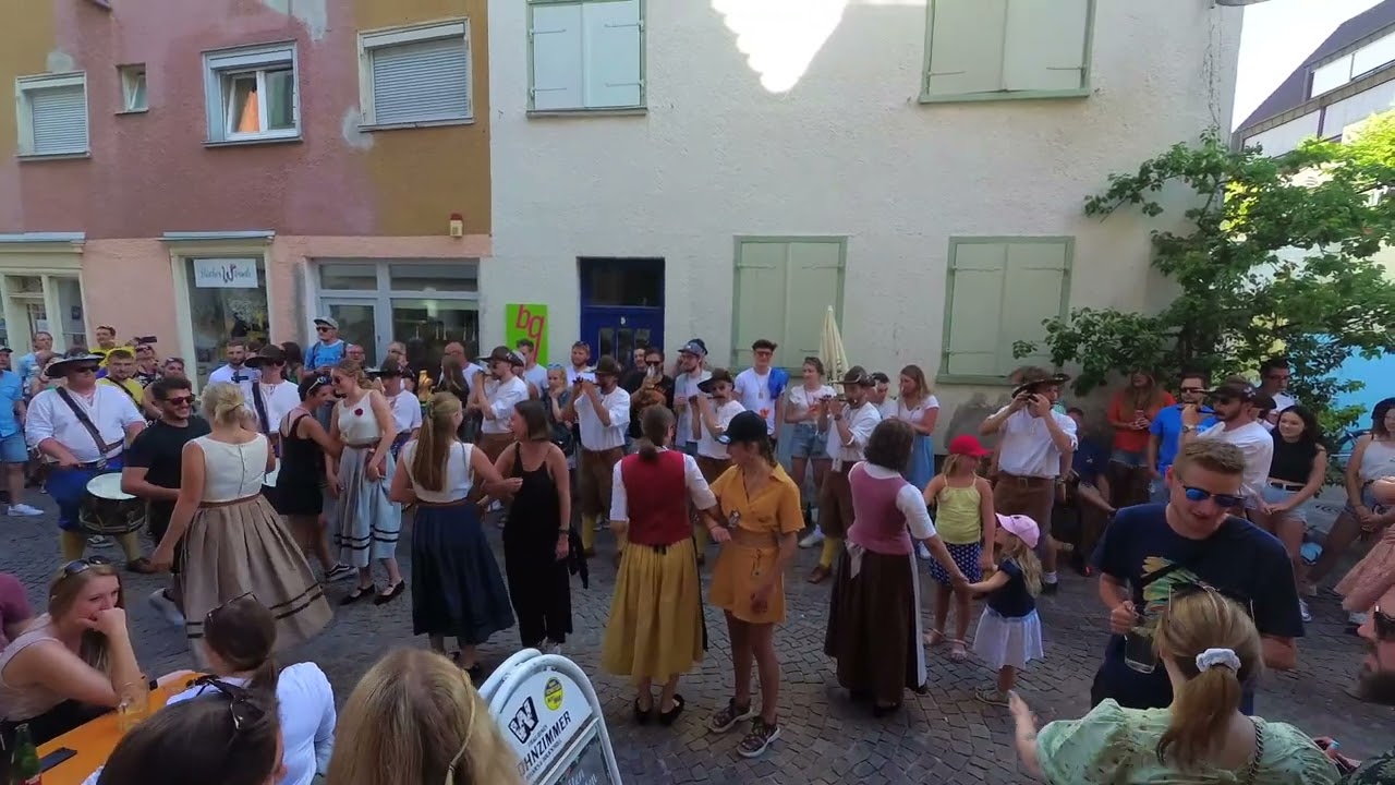 Biberacher Schützenfest 2022 - Schwedenmusik - Bines Wohnzimmer - Gassenständchen