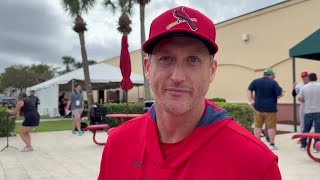 World Series MVP David Freese on visiting Cardinals