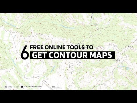 How To Do A Topographic Map For Architecture
