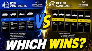 Car Dealer Simulator EP 53 - B2B Contract Vs Dealer Contract Which One Makes Us More Money