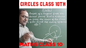 Circles Class 10th Maths Term 2 Exam CBSE #shorts #short #shortsvideos #circles #rajeshtutorials