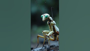 A mechanical praying mantis