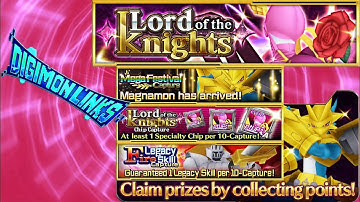 Lord Of The Knights + Megafest Capture (Digimon Links)