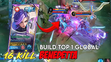 BENEDETTA EARLY GAME MAP ROTATIONTUTORIAL!! | BENEDETTA GAMEPLAY | MLBBI MobileLegends