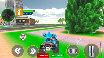 the army bus robot transform 3d || shlok gameplay