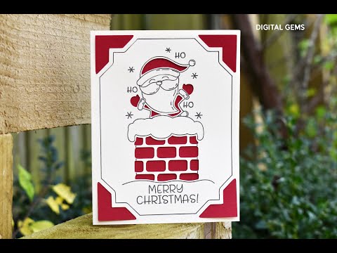 With Love, Cricut Joy card By Digital Gems