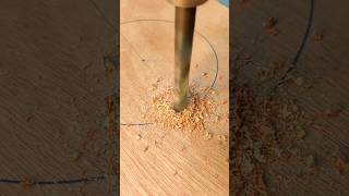 How to cut circle with jigsaw machine #woodworking #shorts