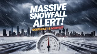 Brace Yourself: Massive Snowfall Alert for Northeast & Midwest!