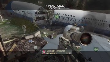 AMAZING MW3 KILLCAM ON DLC MAP!