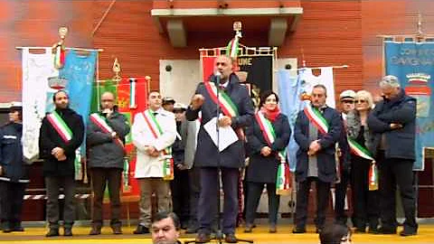 Manifestazione difesa Ospedale. Lintervento del Si...